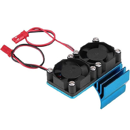 Heatsink 540 and 550 Size  - Remote Control with double side fan - Blue - MBA  (Pack of 2)