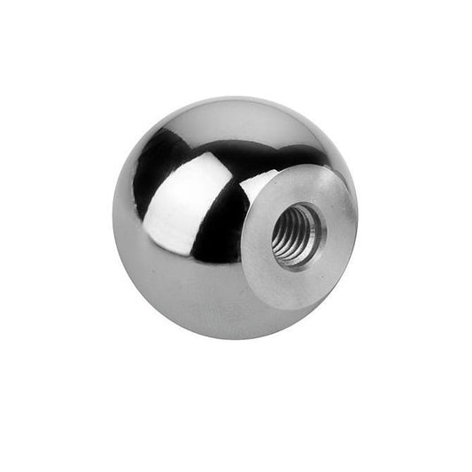 Ball Knob   10-24 UNC x 25.4 mm  - Threaded Steel - Female - MBA  (Pack of 1)