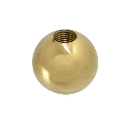 Pomello a sfera 5/16-18 UNC x 25,4 mm - Ottone filettato - Femmina - MBA (confezione da 1)