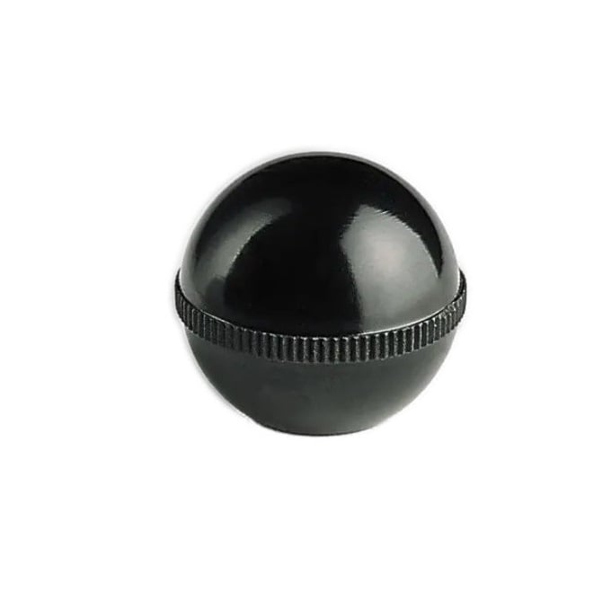 Pomello a sfera 1/4-20 UNC x 24,89 mm - Plastica filettata - Femmina - MBA (confezione da 1)