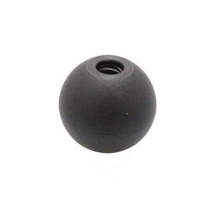Pomello a sfera M4 x 16 mm - Inserto filettato in plastica termoplastica - Femmina - MBA (confezione da 1)