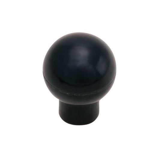 Ball Knob   10-32 UNF x 16.89 mm  - Threaded with Shank Brass Insert Phenolic - Female with Shank - MBA  (Pack of 1)
