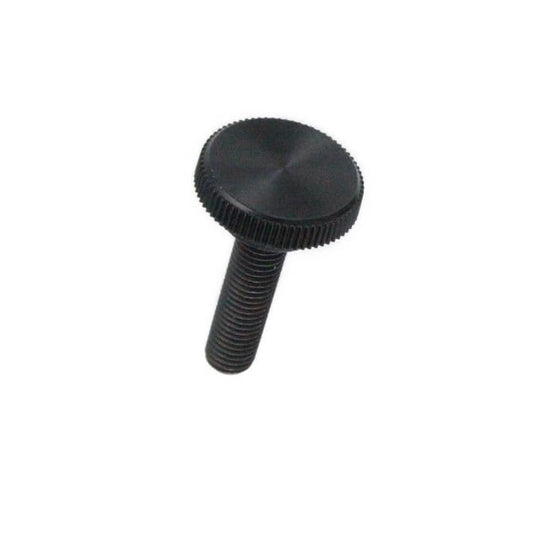 Thumb Knob    6-32 UNC x 9.53 mm  - with Cap Screw Plastic with Insert - Black - Male - MBA  (Pack of 9)
