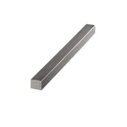 Keysteel carré longueur 8 x 8 x 1000 mm - Longueur stock en acier au carbone - Carré - Surdimensionné - ExactKey (Pack de 1)