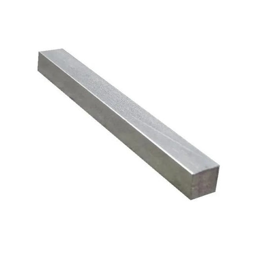 Square Keysteel Length    6.35 x 6.35 x 900 mm  - Stock Length Stainless 316 - A4 - Square - Undersized - Standard - ExactKey  (Pack of 1)