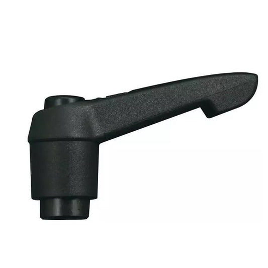Adjustable Handle    M8x1.25 (8 mm Standard) - Plastic with Fireglass reinforcements x 65 mm  - Tapped and Reamed - MBA  (Pack of 1)