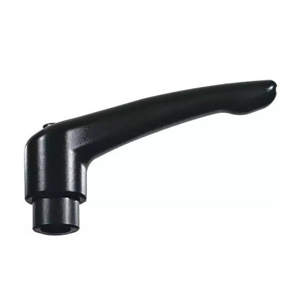 Adjustable Handle    M8x1.25 (8 mm Standard) - Powder coated Zinc x 80 mm  - Tapped and Reamed - MBA  (Pack of 1)