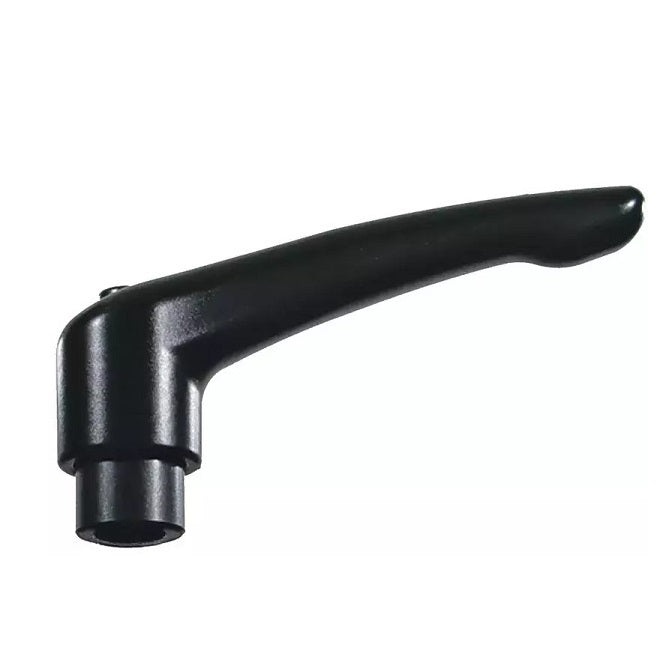 Adjustable Handle    M16x2 (16 mm Standard) - Powder coated Zinc x 110 mm  - Tapped and Reamed - MBA  (Pack of 1)