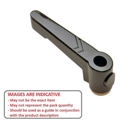 Clamp Lever    M12x1.75 (12mm Standard) x 108 mm - Die Cast Zinc  - Quick Release - MBA  (Pack of 1)