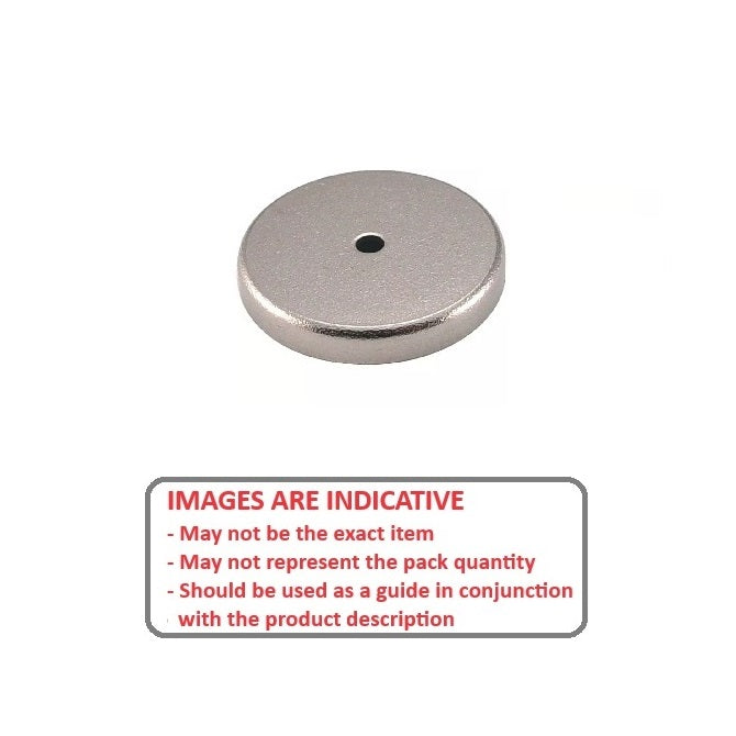Cup Assembly Magnet   66.8 x 9.53 x 15.88 mm  - Through Hole - MBA  (Pack of 1)