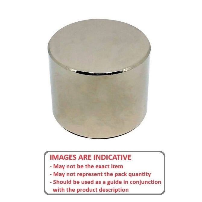 Magnete 5,59 x 6,35 mm - Neodimio placcato in terre rare 35 - MBA (confezione da 2)