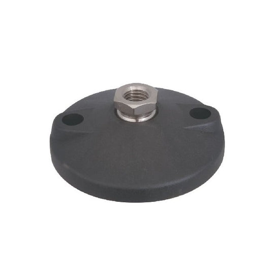 Levelling Mount    3/4-10 UNC x 101.6 x - - 1180kg mm  - Socket Nylon - With Lag Holes - MBA  (Pack of 1)