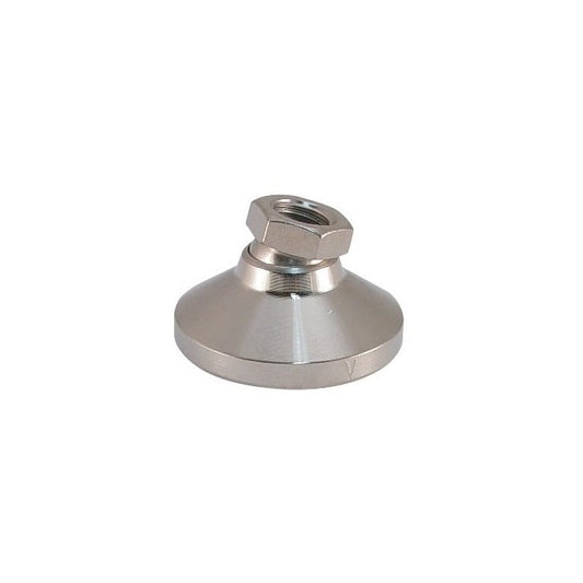 Levelling Mount    3/8-16 UNC x 31.8 x 9.7 - 1700kg mm  - Socket Steel Nickel Plated - MBA  (Pack of 1)