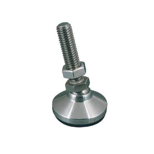 Levelling Mount    M16 x 64 x 51 - 2720kg mm  - Stud Stainless 303-304 - 18-8 - A2 - Leveling - MBA  (Pack of 1)