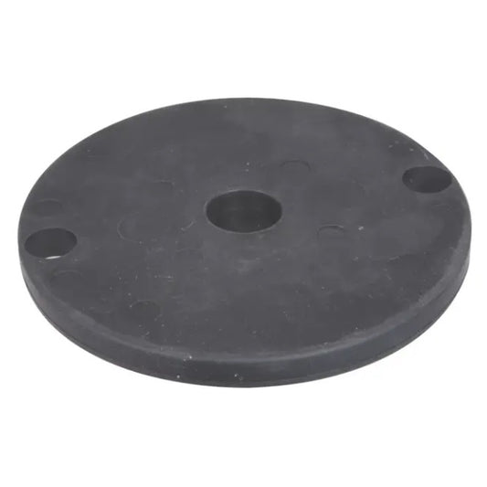 Levelling Mount   80 x 2 mm With Lug Holes  - Cover Pad Neoprene Rubber - Leveling - MBA  (Pack of 1)