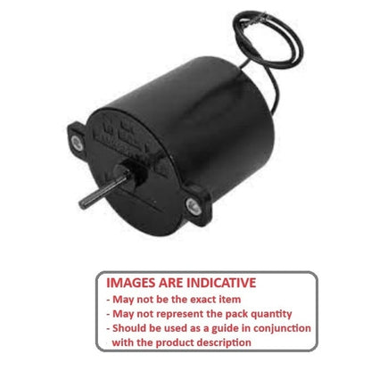 DC Gearmotor    0.5RPM - 4300 to 1 x 1584  - Low Voltage - MBA  (Pack of 1)