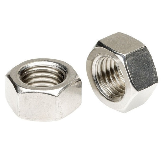 Hexagonal Nut    M8 mm  -  Aluminium - MBA  (Pack of 5)