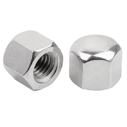 Cap Nut    M5 mm  -  Stainless 303-304 - 18-8 - A2 - MBA  (Pack of 10)