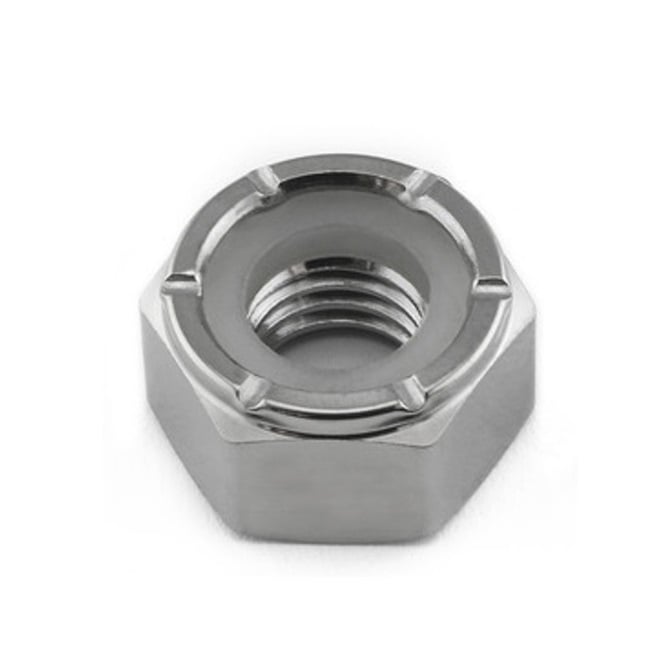 Hexagonal Nut    M8  - Insert Aluminium - MBA  (Pack of 3)