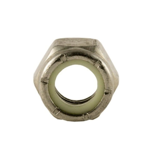 Hexagonal Nut    M12  - Insert Steel Din 985 - MBA  (Pack of 1)