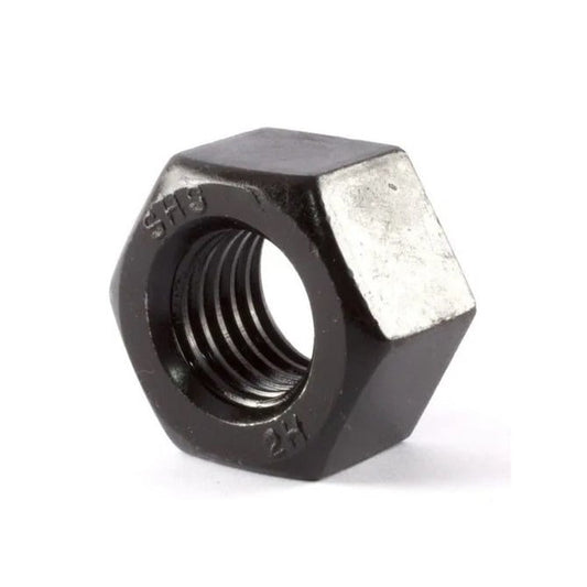 Lock Nut    M12 x 1.5 Fine  - Indexing Plunger Steel Black Oxide Finish - MBA  (Pack of 1)