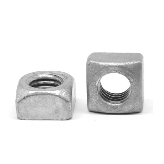 Square Nut 8-32 UNC  - For Machine Screw - MBA  (Pack of 100)