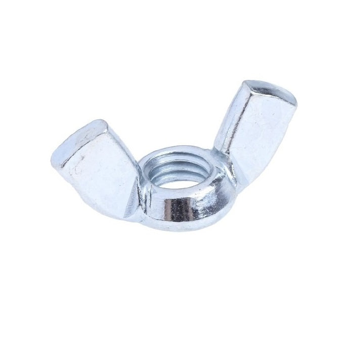 Wing Nut    M5 mm  -  Steel Zinc Plated - MBA  (Pack of 20)