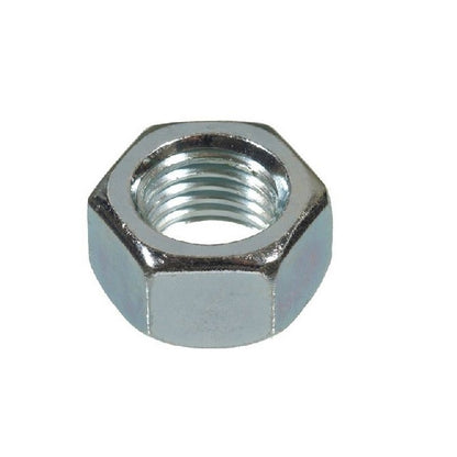 Hexagonal Nut    M4 mm  -  Steel Zinc Plated - MBA  (Pack of 20)