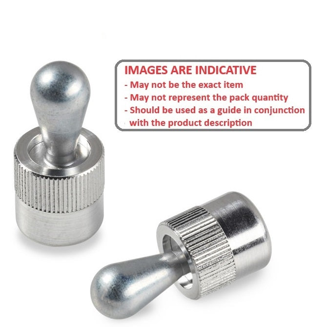 Locating Pin   11.13 x 5.99 x 10.31 x 3.04 mm  - Unsealed Spring Stainless - MBA  (Pack of 1)