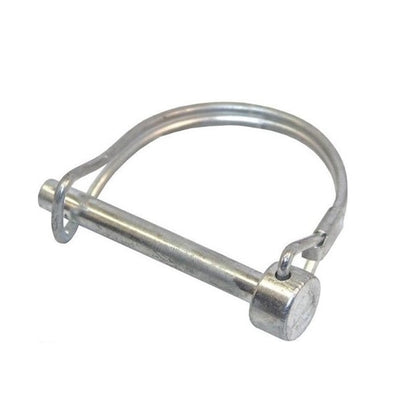 Wire Lock Lynch Pin 6 x 58,65 x 2,1 mm - Acier doux - Rond Double - MBA (Pack de 1)