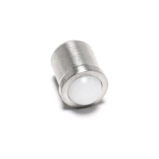 Spring Plunger    4.78 x 10.3 mm  - Light Duty Stainless Body with Acetal - Spring - Push Fit - MBA  (Pack of 1)