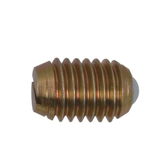 Piston à bille 1/2-13 UNC x 19,1 mm – Corps en acier robuste avec bille en nylon – Bille – Fileté – MBA (lot de 1)