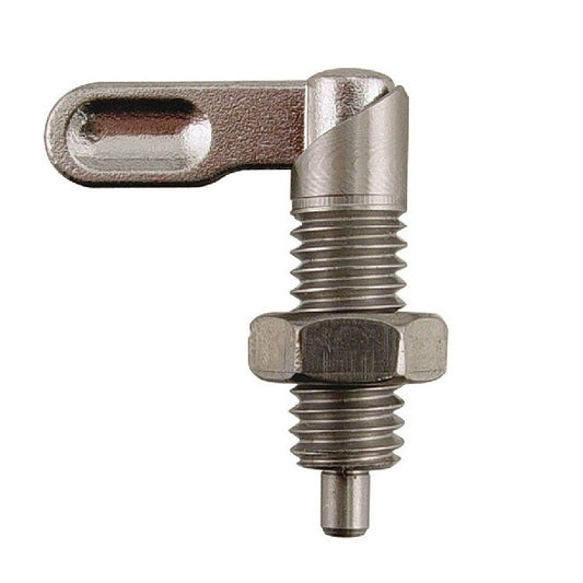 Indexing Plunger    5/8-18 UNF x 32 x 6 mm  - Grip With Nut Stainless - Indexing - MBA  (Pack of 1)