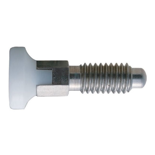 Spring Plunger    M10 x 20 mm  - Locking Type with Thread Lock Stainless - Spring - Threaded - MBA  (Pack of 1)