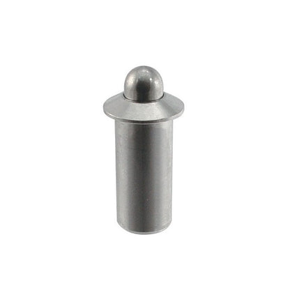 Spring Plunger    6.35 x 13.2 mm  - Light Duty Stainless - Spring - Push Fit - MBA  (Pack of 1)