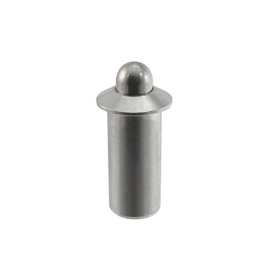 Spring Plunger   12.7 x 27.9 mm  - Light Duty Stainless - Spring - Push Fit - MBA  (Pack of 1)