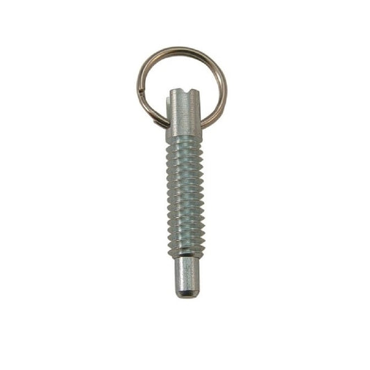 Spring Plunger    1/4-20 UNC x 29 mm  - Ring Handle Locking Steel - Spring - Threaded - MBA  (Pack of 1)