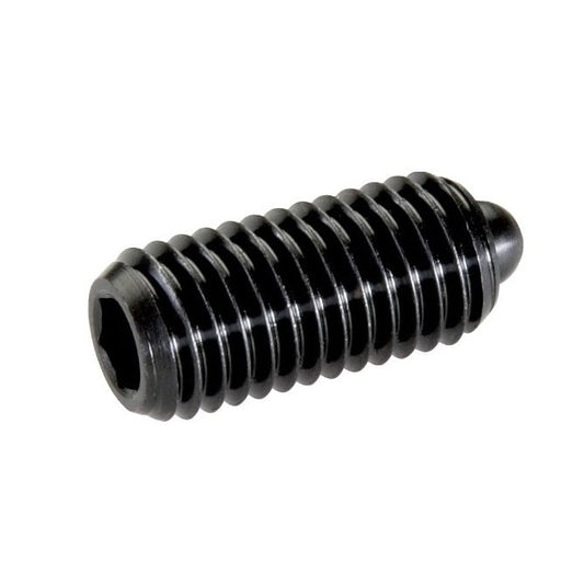 Spring Plunger    6-32 UNC x 9.5 mm  - Standard Duty Steel - Spring - Threaded - MBA  (Pack of 1)