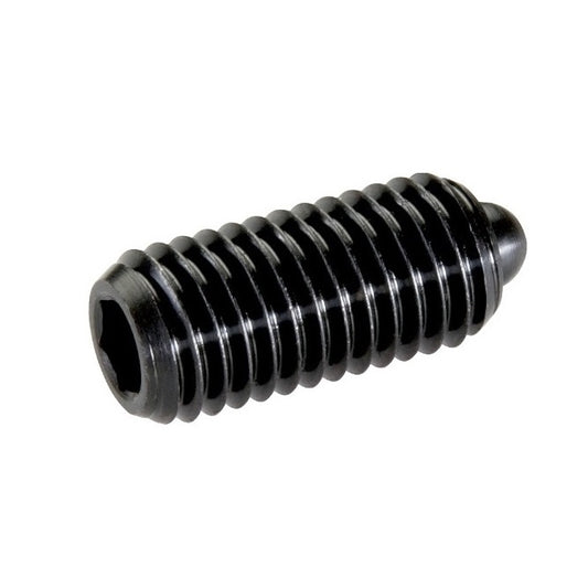 Spring Plunger    3/8-16 UNC x 15.9 mm  - Light Duty Steel - Spring - Threaded - MBA  (Pack of 1)