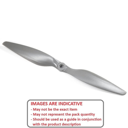 Model Plane Propeller   15 X 6  - Nitro 2 Blade Plastic Glass Filled Nylon - APC  (Pack of 1)