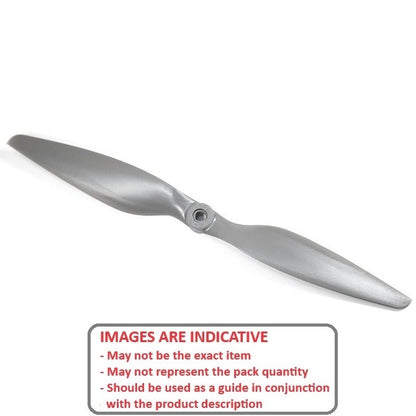 Model Plane Propeller   15 X 6  - Nitro 2 Blade Plastic Glass Filled Nylon - APC  (Pack of 1)