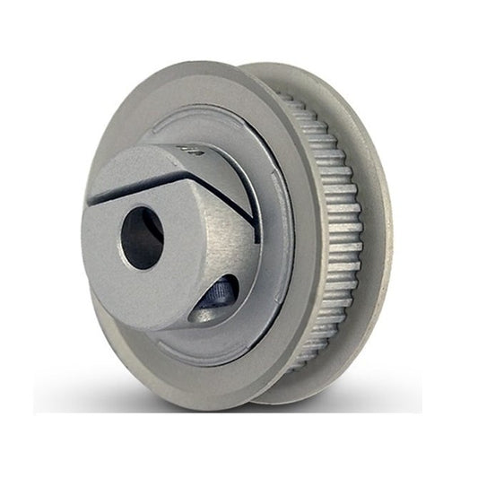 Timing Pulley   36 Tooth x 6 mm Wide - 6 mm Bore  -  Aluminium - EZ-Lock Double Flanged - 2 mm GT Curvelinear Pitch - MBA  (Pack of 1)