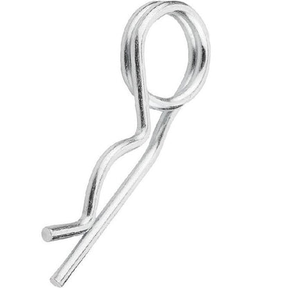 Double Coil R Clip    8 x 153 mm  -  Spring Steel - MBA  (Pack of 50)