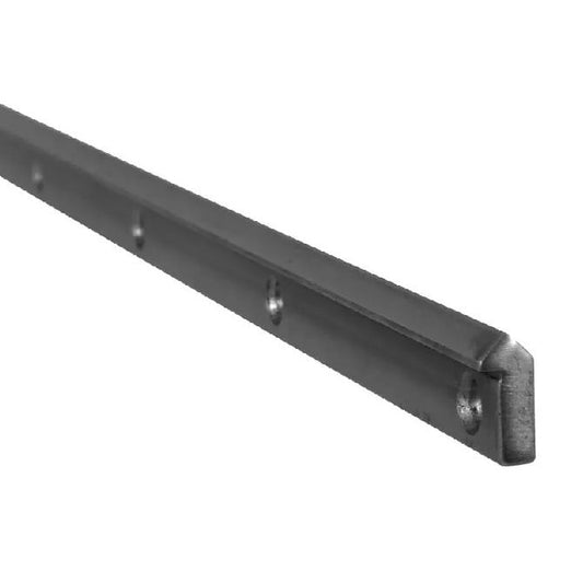 Tracks with Mounting Holes Dual Vee    2 x 1235.2 x 6.35 mm  - Steel - MBA  (Pack of 1)