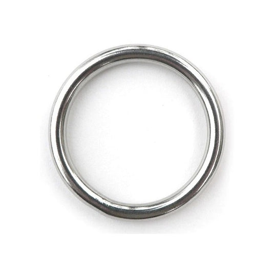 Round Ring   25.4 x 4.37 mm  - Rings - Round - Nickel Plated Nickel Plated - MBA  (Pack of 5)