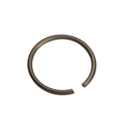 External Wire Ring    6.35 x 0.74 mm  - Round Wire Spring Steel - Closed Gap - 6.35 Shaft - MBA  (Pack of 5)