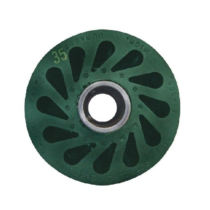Durasoft Roller 101,60 x 49,28 x 15,9 mm - Poliuretano con montaggio su albero - Blu - MBA (confezione da 1)