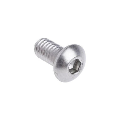 Screw    M10 x 16 mm  -  Stainless 316 - A4 - Button Socket - MBA  (Pack of 50)