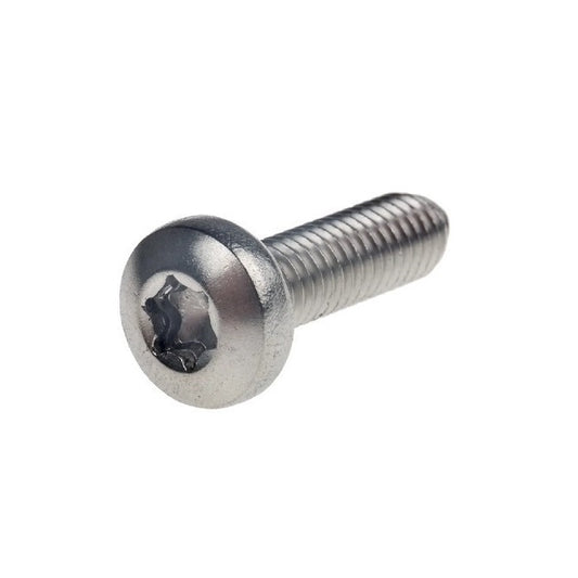Screw 10-32 UNF x 19.1 mm 304 Stainless - Button Torx - MBA  (Pack of 70)