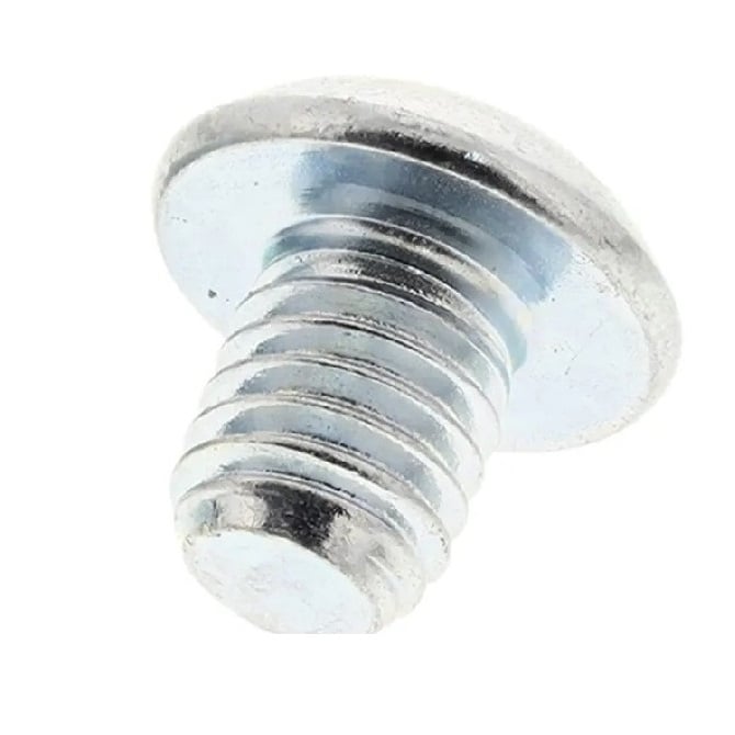 Screw    M10 x 16 mm  -  Zinc Plated Steel - Button Socket - MBA  (Pack of 100)
